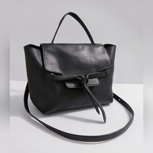 Annabel Ingal Women's Black Leather Handbag. Pre-owned. Excellent Condition.